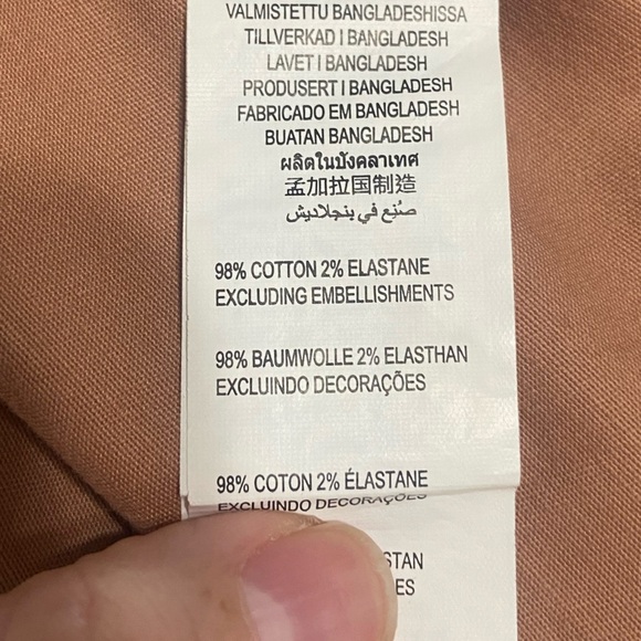 Cotton On terracotta pull on joggers - Picture 4 of 4